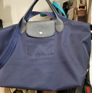 Longchamp navyblue with strap